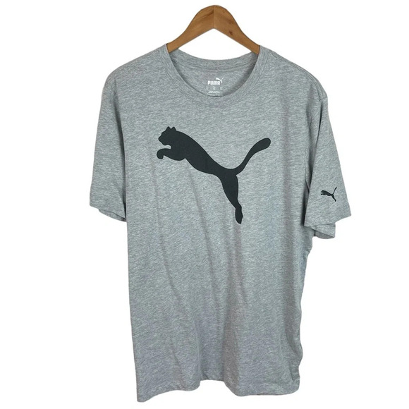 TS991 Men’s Puma Brand Casual Workout Gym Logo T Shirt XL - Picture 1 of 4